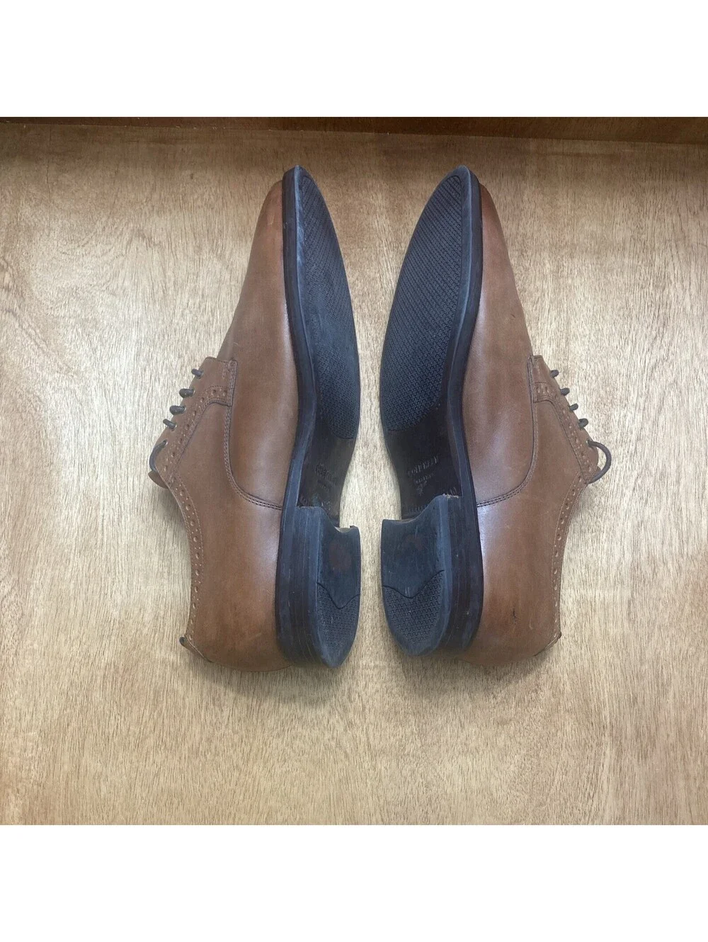 Cole Haan Grand 2.0 Shoes Mens Size 9.5 M Brown Leather C30626 Casual Preppy